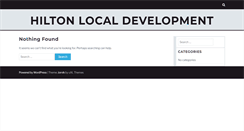 Desktop Screenshot of hiltonlocaldevelopment.com